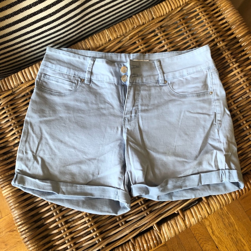 Y2K ROYALTY FOR ME SOFT DENIM SHORTS 💙